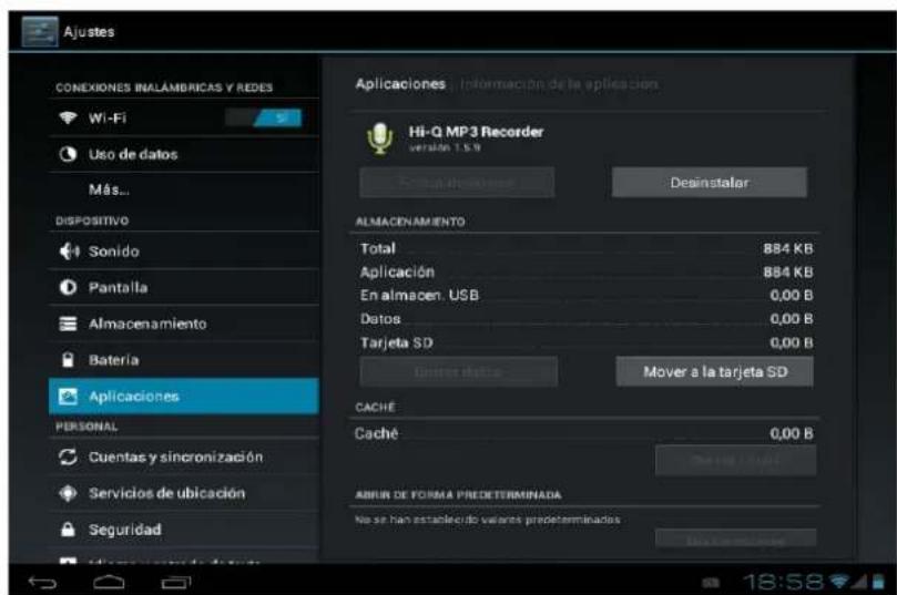 Leotec LPad Space III - como desinstalar una aplicacion? - 1