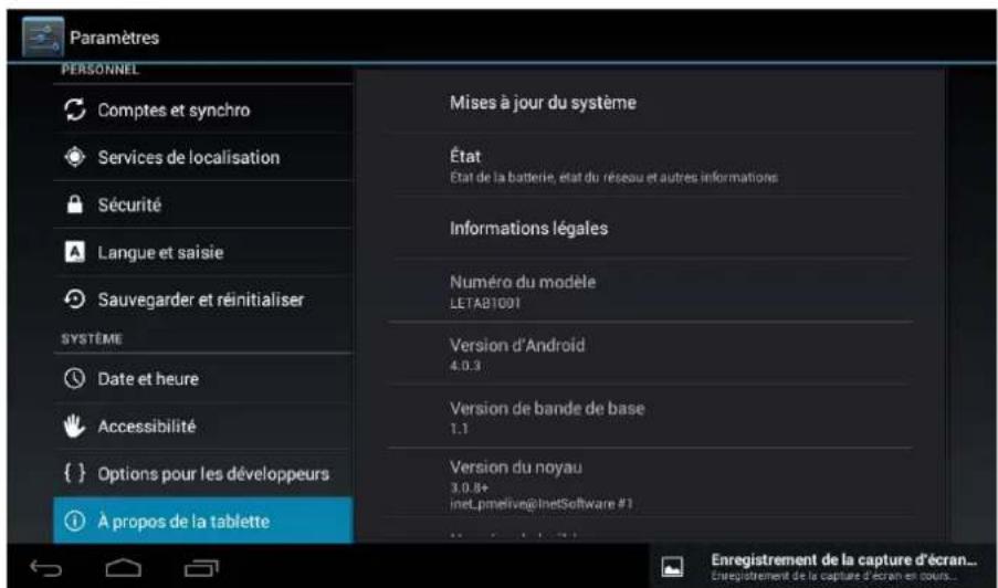 Leotec LPad Space III - Réglage de la date et de l'heure - 4