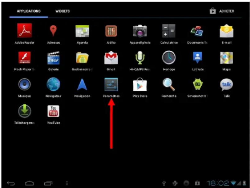Leotec LPad Space III - Paramètres - 1
