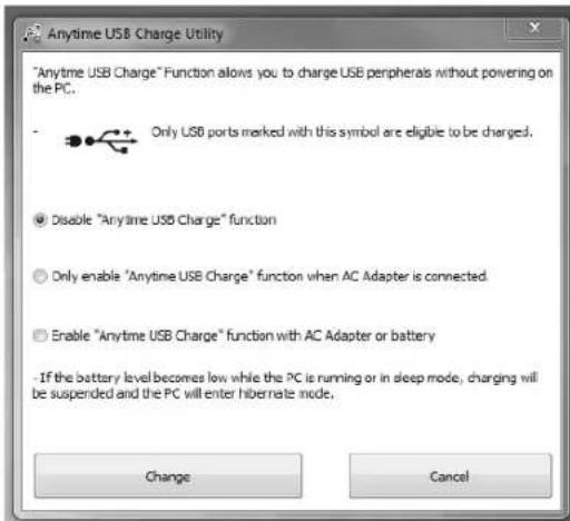 FUJITSU LIFEBOOK S752 - Fonction de charge USB en tout temps - 1
