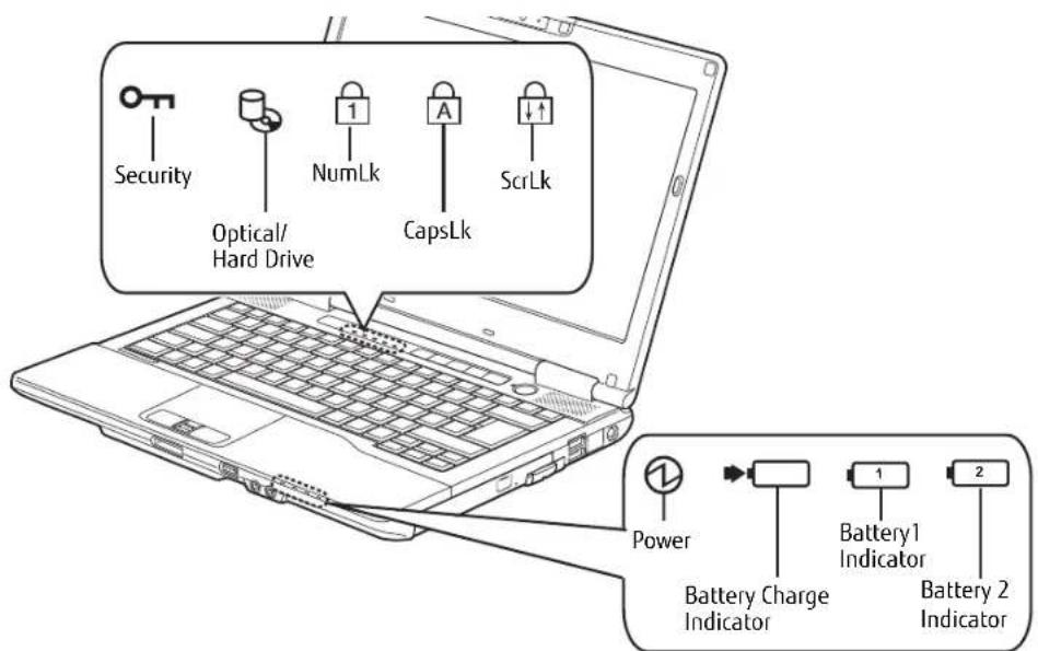 FUJITSU LIFEBOOK S752 - Air Vents - 2