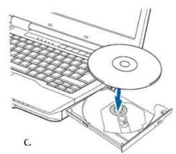 FUJITSU LIFEBOOK S752 - Loading Media on Your Drive - 4