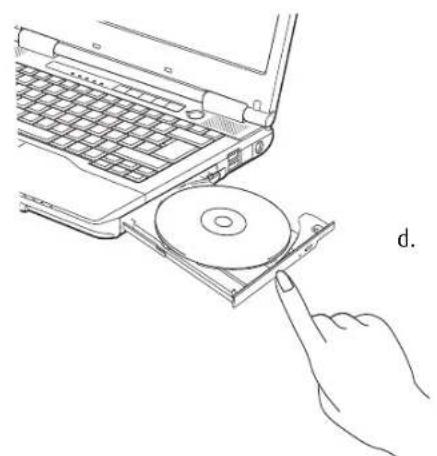 FUJITSU LIFEBOOK S752 - Loading Media on Your Drive - 5
