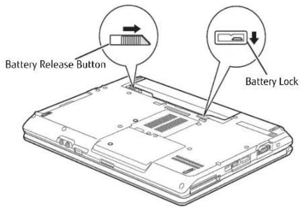 FUJITSU LIFEBOOK S752 - Cold-swapping Batteries - 1