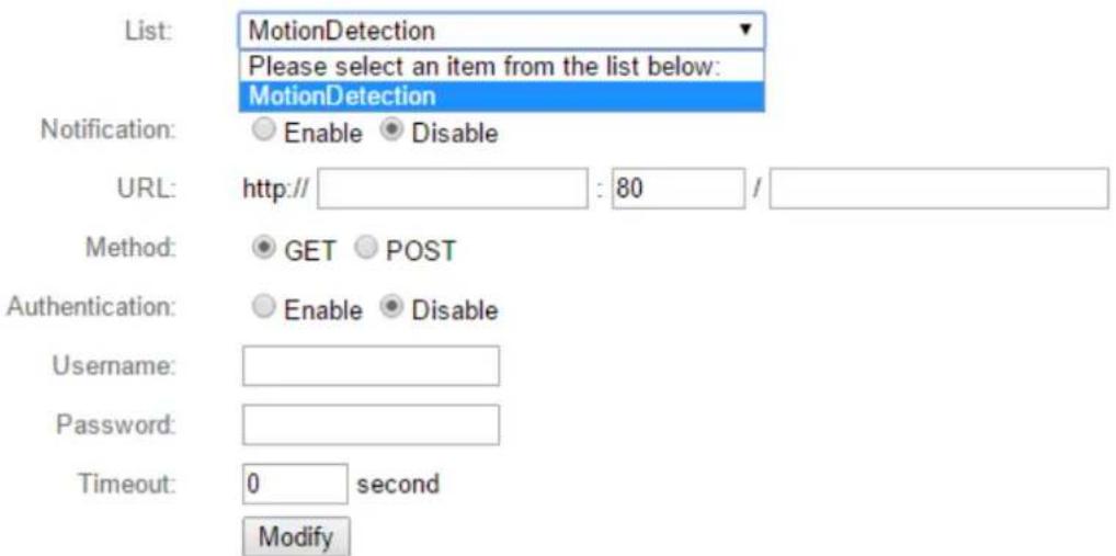 Edimax IC3116W - HTTP Notification - 1