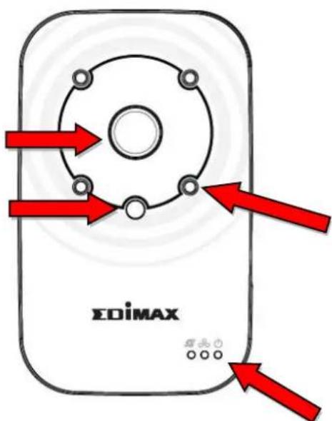 Edimax IC3116W - I-2. Panneau avant - 1