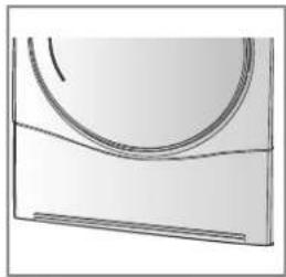 LG RC8066AS2Z - Grille de ventilation et grille d'entrée d'air froid - 1