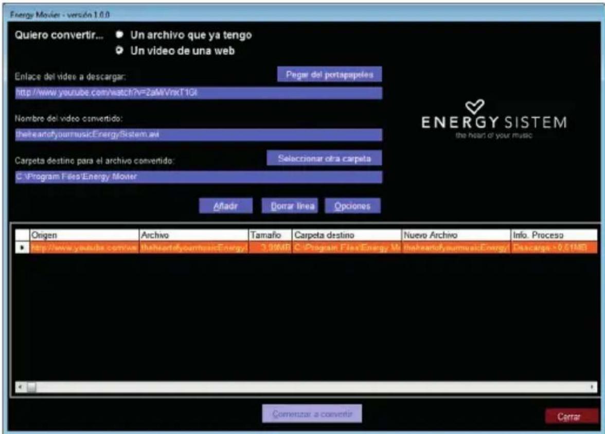 ENERGY SISTEM 2204 - ENERGY MOVIER: DESCARGA DE VÍDEOS DE INTERNET - 1