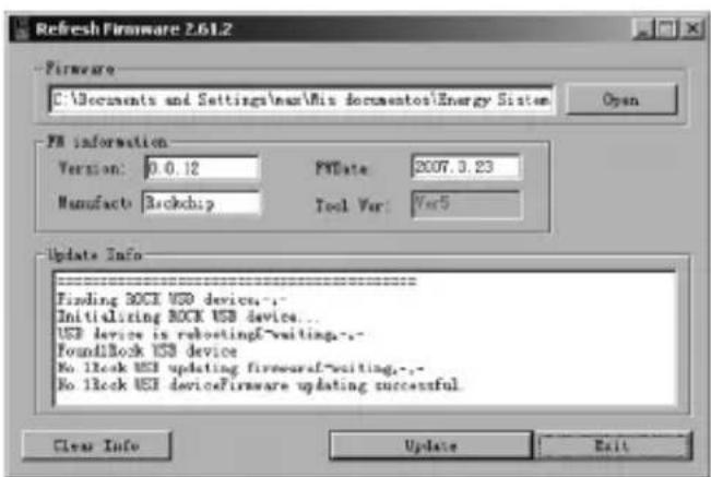 ENERGY SISTEM 3022 - Réinstallation du progiciel - 1