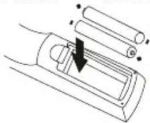 ENERGY SISTEM D2800 - INSTALLING THE BATTERIES - 2