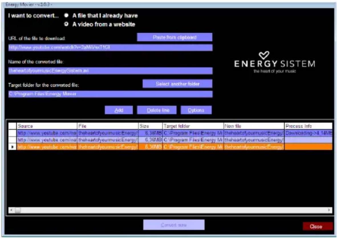 ENERGY SISTEM 5204 - ENERGY MOVIER: INTERNET VIDEOS DOWNLOAD - 1