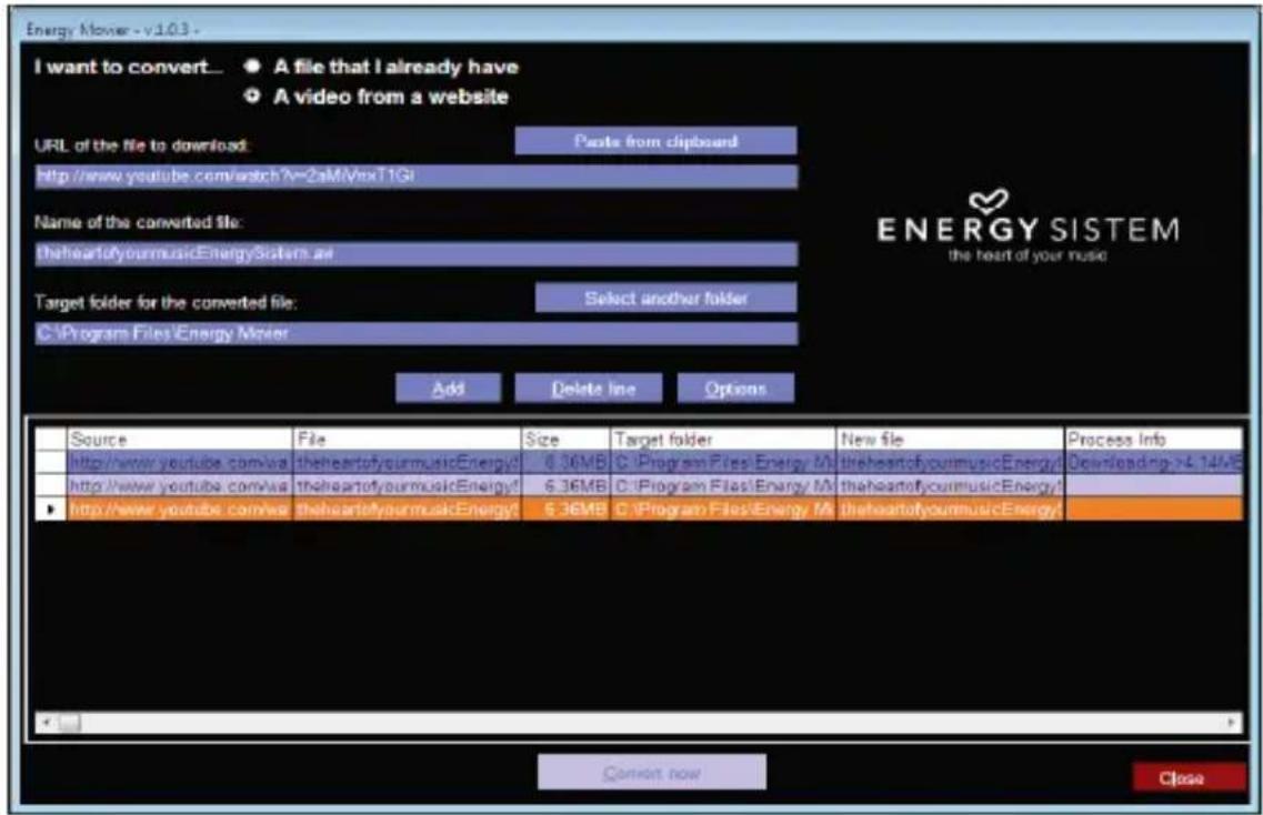 ENERGY SISTEM 4204 - ENERGY MOVIER: TéléCHARGER DES VIDÉOS D'INTERNET - 1