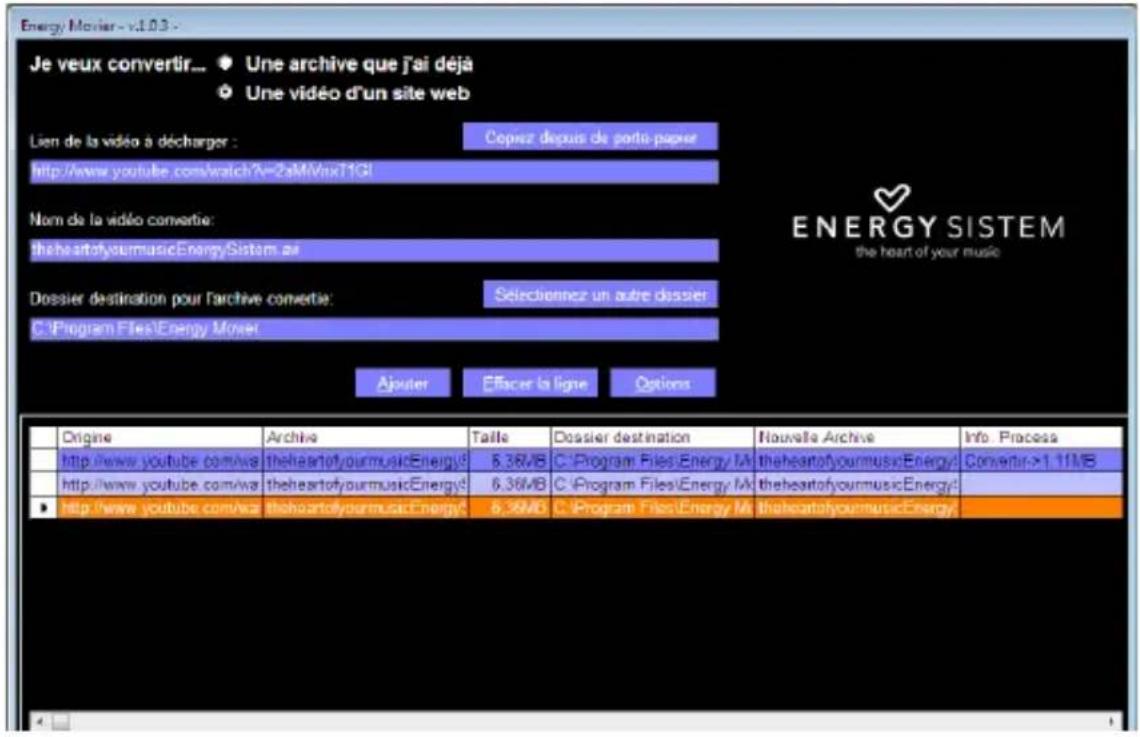 ENERGY SISTEM 5208 - Pour cela, suivez les étapes suivantes: - 1