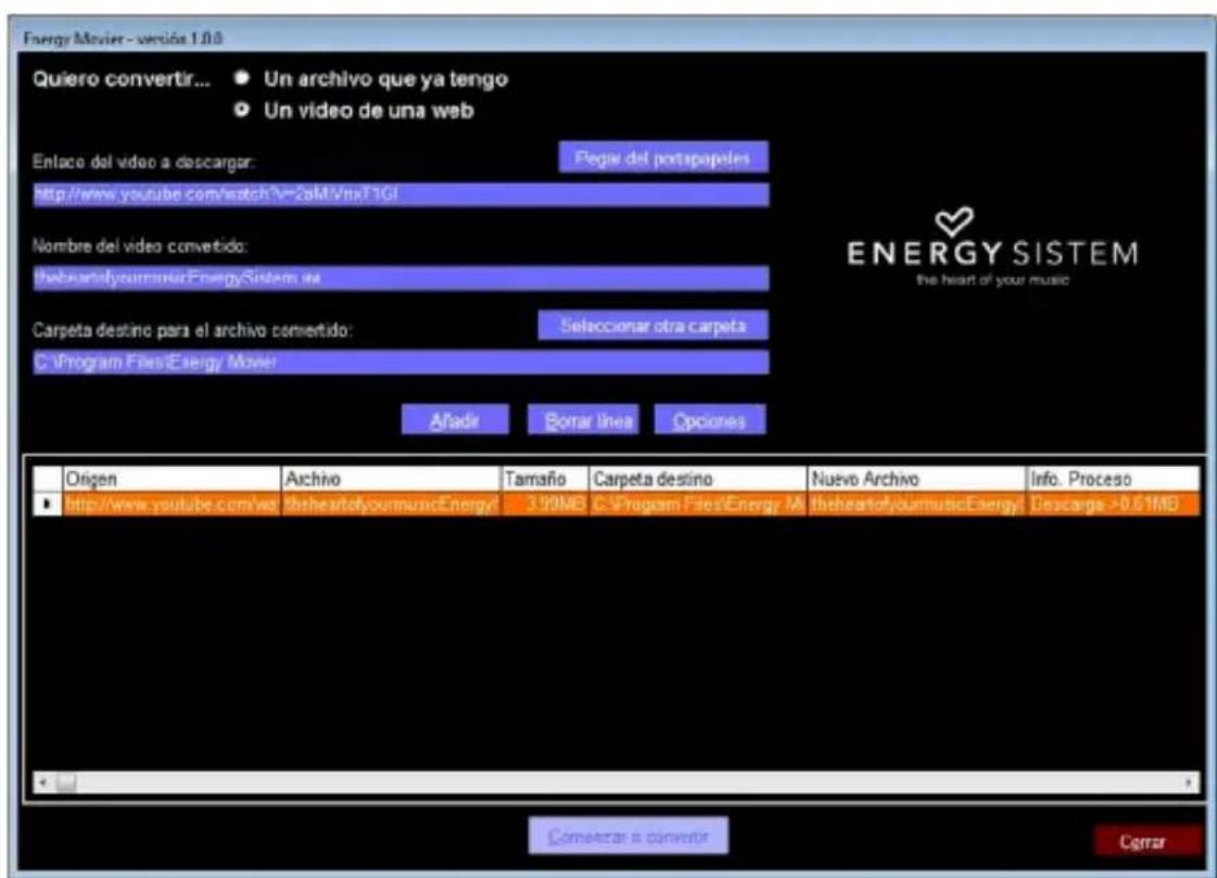 ENERGY SISTEM 5208 - ENERGY MOVIER: CONVERSION DE VIDEOS AVI - 1