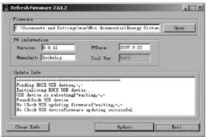ENERGY SISTEM 3020 - FIRMWARE REINSTALLATION - 1