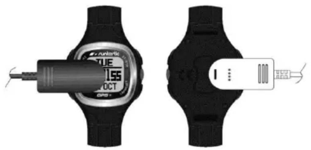 Runtastic RUNGPS1 - Pour charger la baerie : - 1