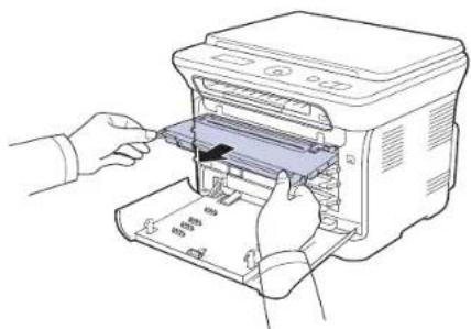 SAMSUNG CLP3175 - REEMPLACEMENT DE LA CARTOUCHE DETONER - 1