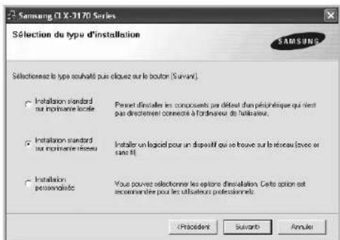 SAMSUNG CLP3175 - Installation du logiciel pour une impression en réseau - 2