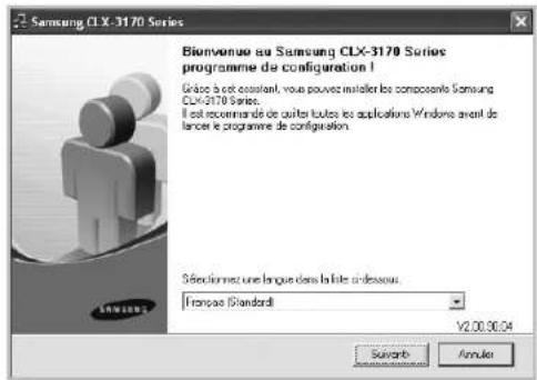 SAMSUNG CLP3175 - Cliquez sur Sulvant. - 1