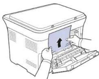 SAMSUNG CLP3175 - Dans la zone du bac de sortie - 2