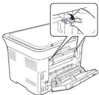 SAMSUNG CLP3175 - Dans la zone du bac de sortie - 7