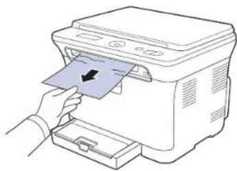 SAMSUNG CLP3175 - Dans la zone du bac de sortie - 1