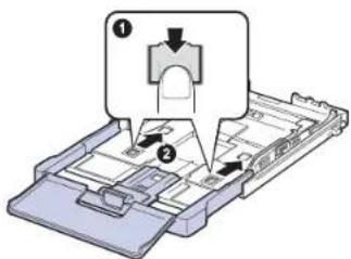 SAMSUNG CLP3175 - MODIFICATION DU FORMAT DE PAPIER DANS LE BAC D'ALIMENTATION - 5