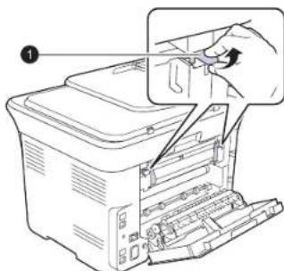 SAMSUNG CLP3175 - Dans la zone du bac de sortie - 3