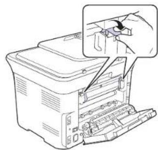 SAMSUNG CLP3175 - Dans la zone du bac de sortie - 7
