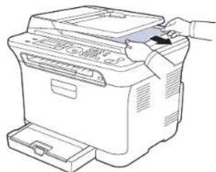 SAMSUNG CLP3175 - Problème de chargement dans la zone du bac de sortie - 1