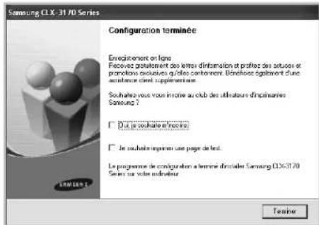 SAMSUNG CLP3175 - Installation du logiciel pour une impression en réseau - 6
