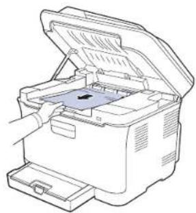 SAMSUNG CLP3175 - Dans la zone du bac de sortie - 5