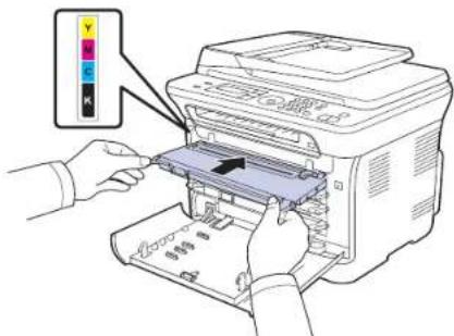 SAMSUNG CLP3175 - REEMPLACEMENT DE LA CARTOUCHE DE TONER - 5