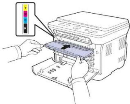 SAMSUNG CLP3175 - REEMPLACEMENT DE LA CARTOUCHE DETONER - 5