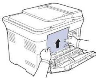 SAMSUNG CLP3175 - Dans la zone du bac de sortie - 2