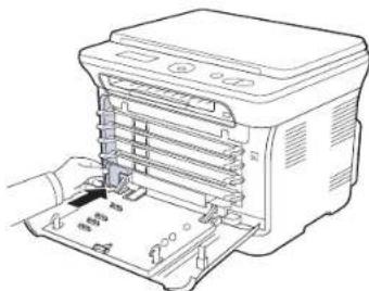 SAMSUNG CLP3175 - REEMPLACEMENT DU RÉCUPÉRATEUR DE TONER USAGE - 4