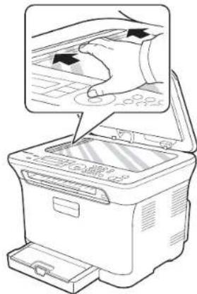 SAMSUNG CLP3175 - Nettoyage du module de numérisation - 4