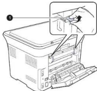 SAMSUNG CLP3175 - Dans la zone du bac de sortie - 3