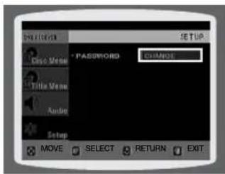 SAMSUNG HTZ320 - CONFIGURATION DU MOT DE PASSE - 2