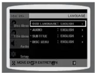 SAMSUNG HTZ320 - CONFIGURATION DE LA LANGUE - 2