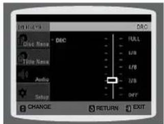 SAMSUNG HTZ320 - CONFIGURATION DE LA COMPRESSION DRC (COMPRESSION DE LA PLAGE DYNAMIQUE) - 2