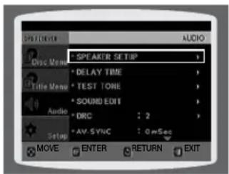SAMSUNG HTZ320 - CONFIGURATION DU MODE DES ENCEINTES - 1