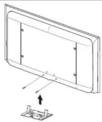 SAMSUNG LE46B550A5WXZG - Installation du support mural - 1