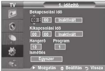 SAMSUNG LE46B550A5WXZG - A televízio automatikus be- és kikapcsolása - 2