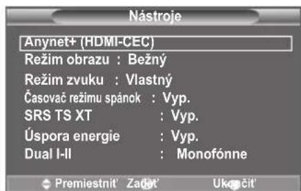 SAMSUNG LE46B550A5WXZG - Používanie funkcie Anynet+ - 1