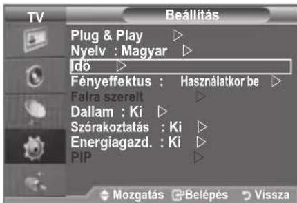 SAMSUNG LE46B550A5WXZG - A televízio automatikus be- és kikapcsolása - 1