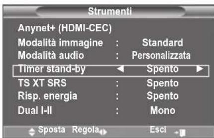 SAMSUNG LE46B550A5WXZG - Impostazioni rapide - 1