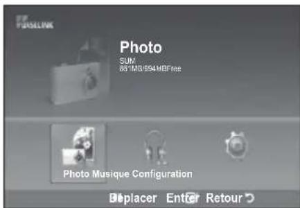 SAMSUNG LE46B550A5WXZG - Utilisation de la liste PHOTO (JPEG) - 1