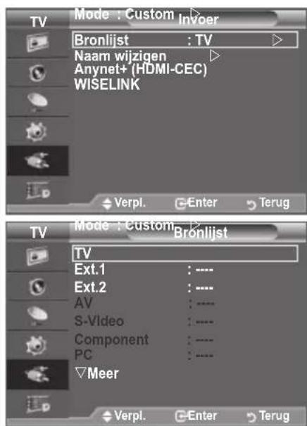SAMSUNG LE46B550A5WXZG - De bron selecteren - 2