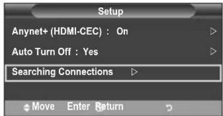 SAMSUNG LE46B550A5WXZG - Scanning and Switching between Anynet+ Devices - 2
